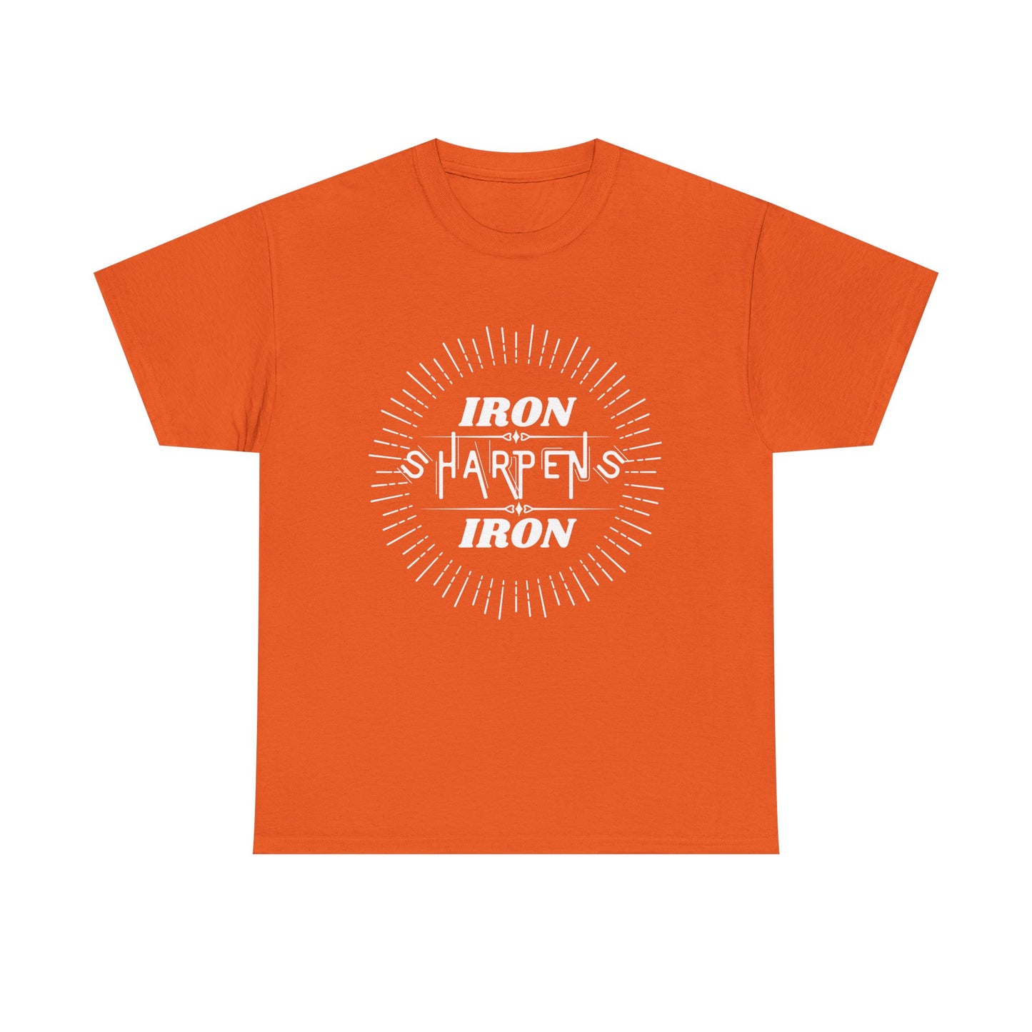 Iron Happens Tee — Funny Gym Workout T-Shirt for Weightlifters