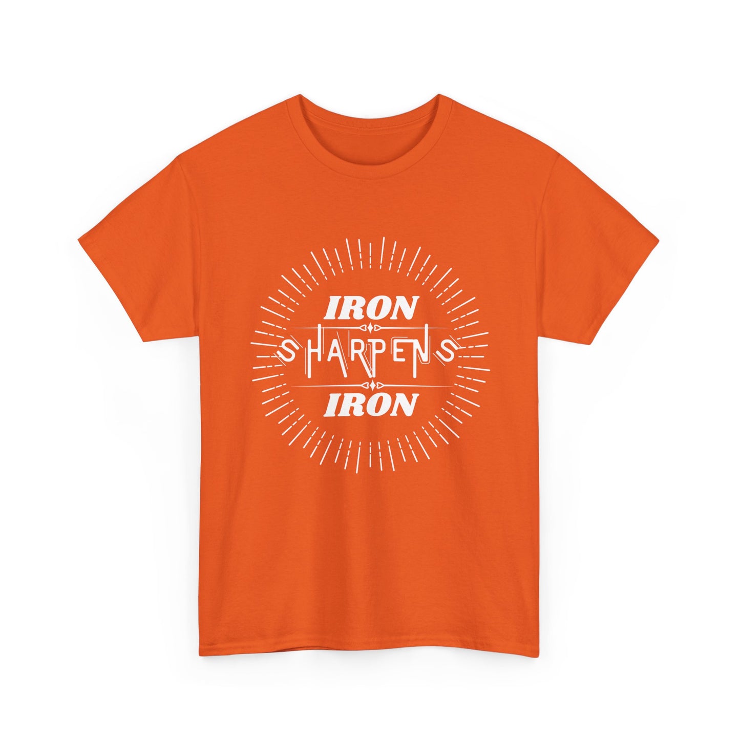 Iron Happens Tee — Funny Gym Workout T-Shirt for Weightlifters