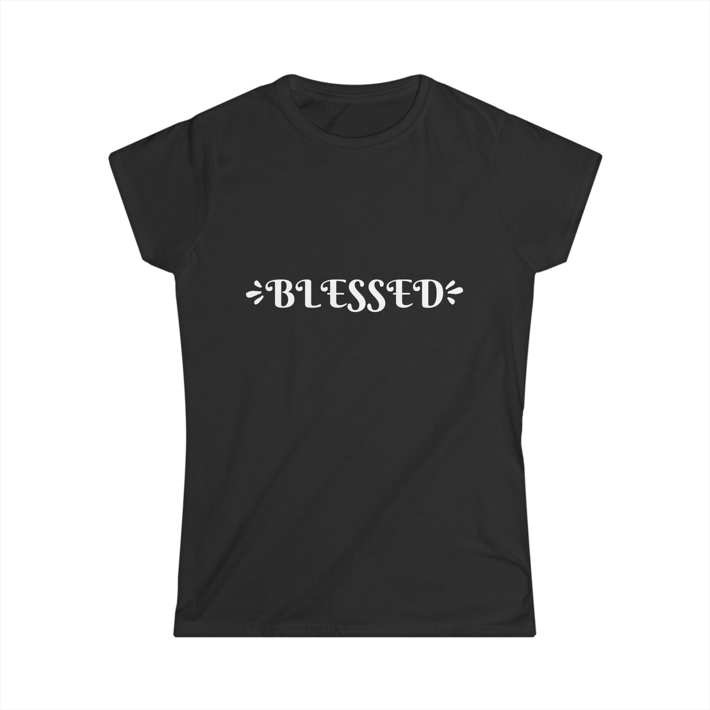 Women's White Tee — Classic Softstyle Casual T-Shirt