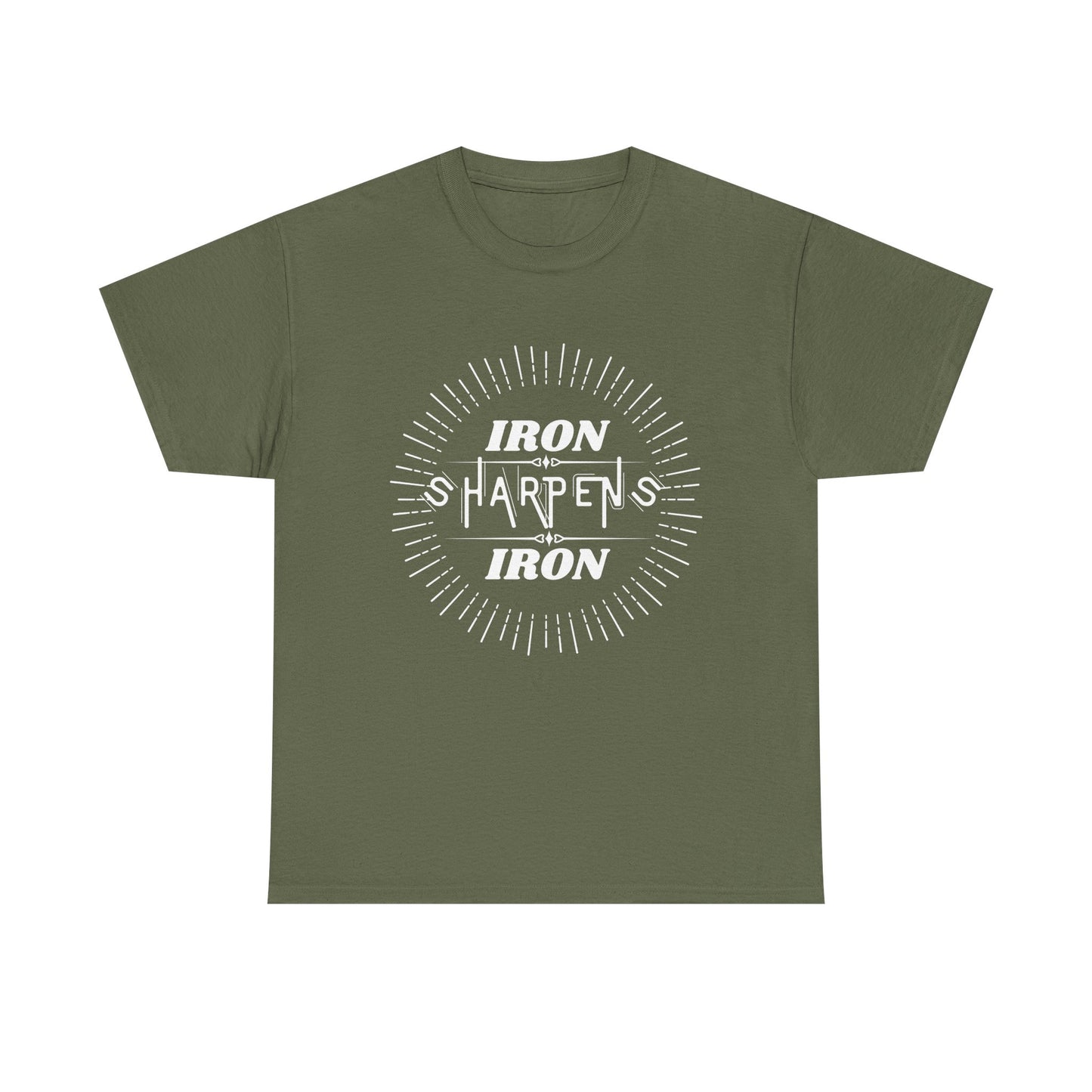 Iron Happens Tee — Funny Gym Workout T-Shirt for Weightlifters