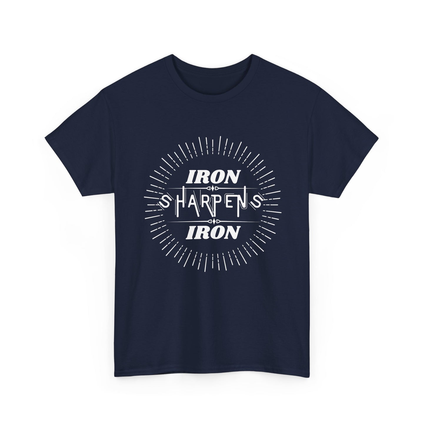 Iron Happens Tee — Funny Gym Workout T-Shirt for Weightlifters