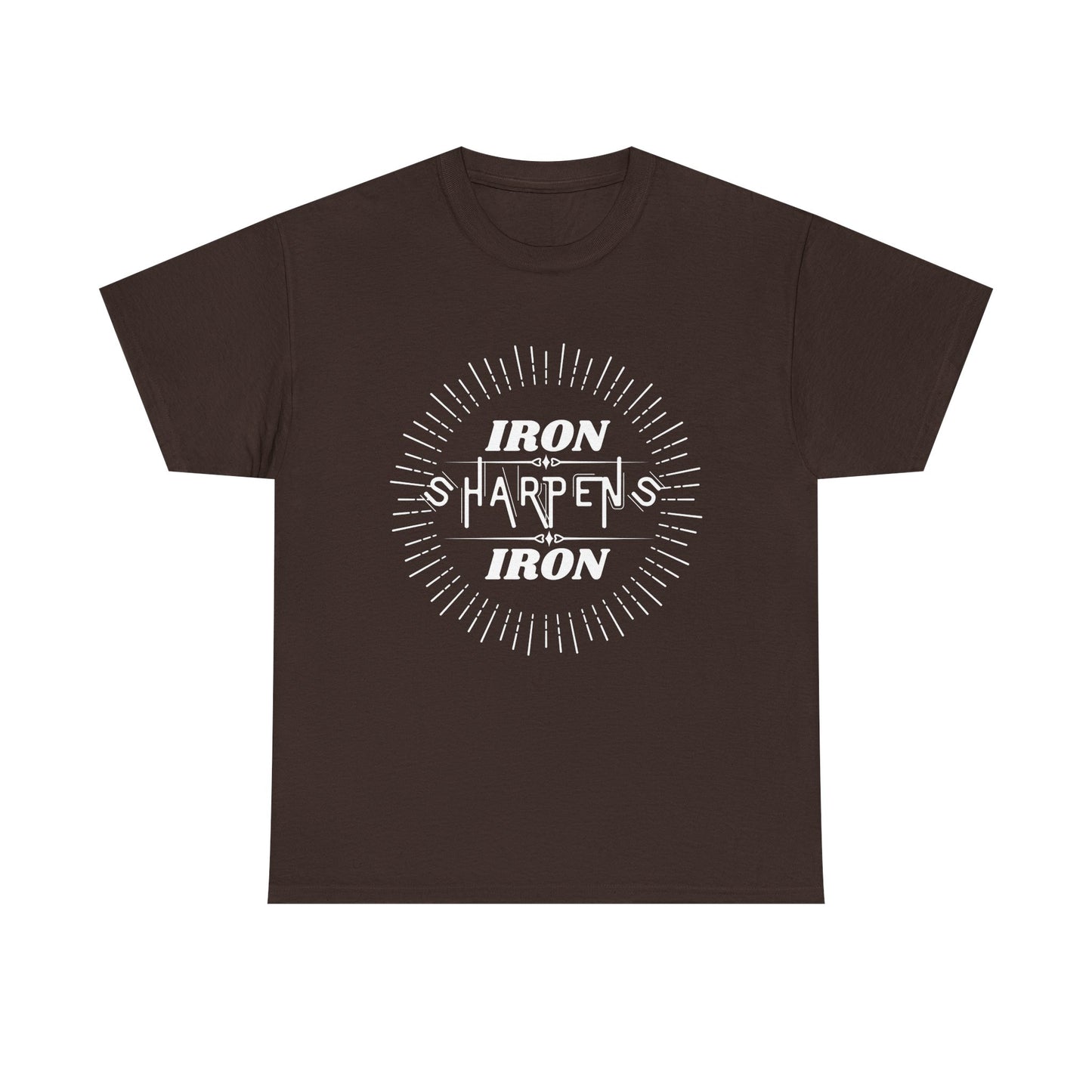 Iron Happens Tee — Funny Gym Workout T-Shirt for Weightlifters