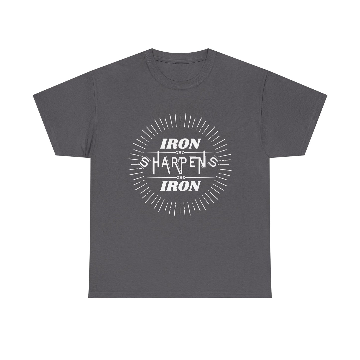 Iron Happens Tee — Funny Gym Workout T-Shirt for Weightlifters