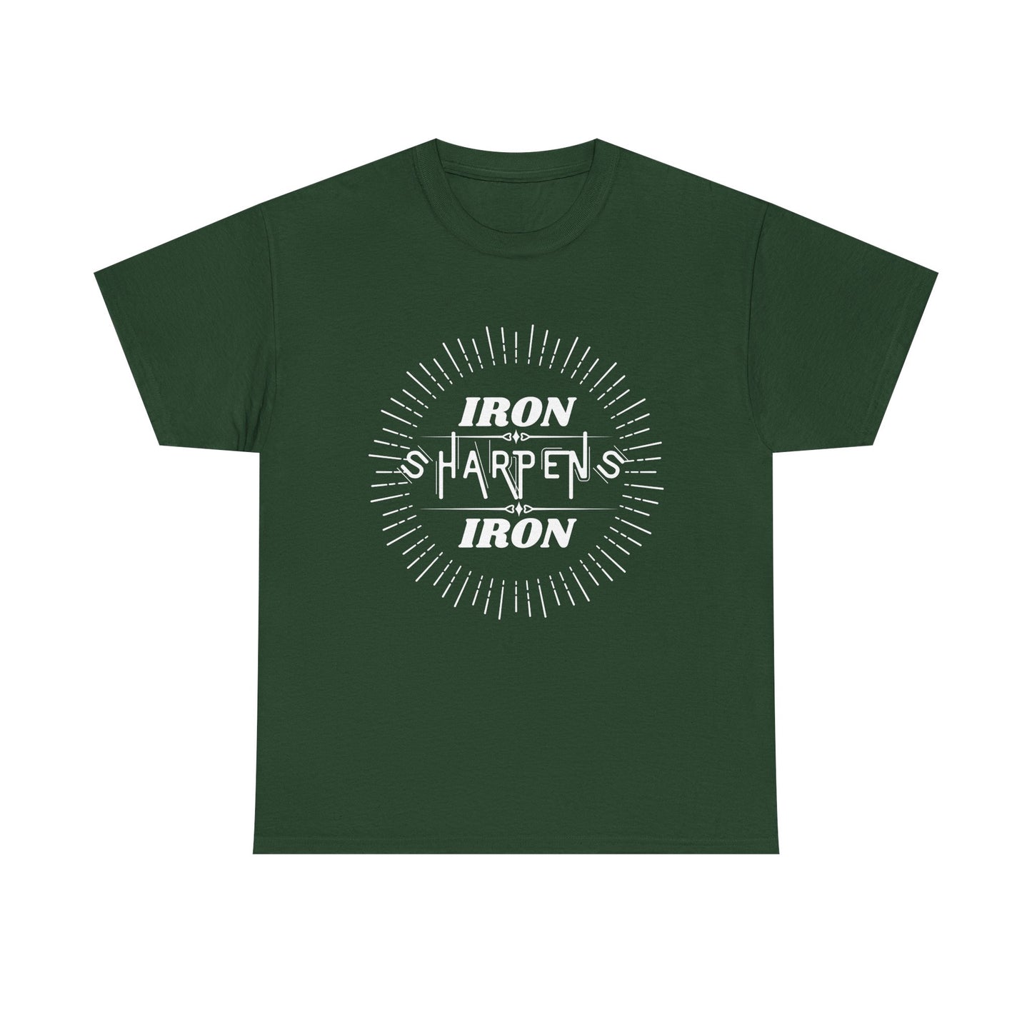 Iron Happens Tee — Funny Gym Workout T-Shirt for Weightlifters