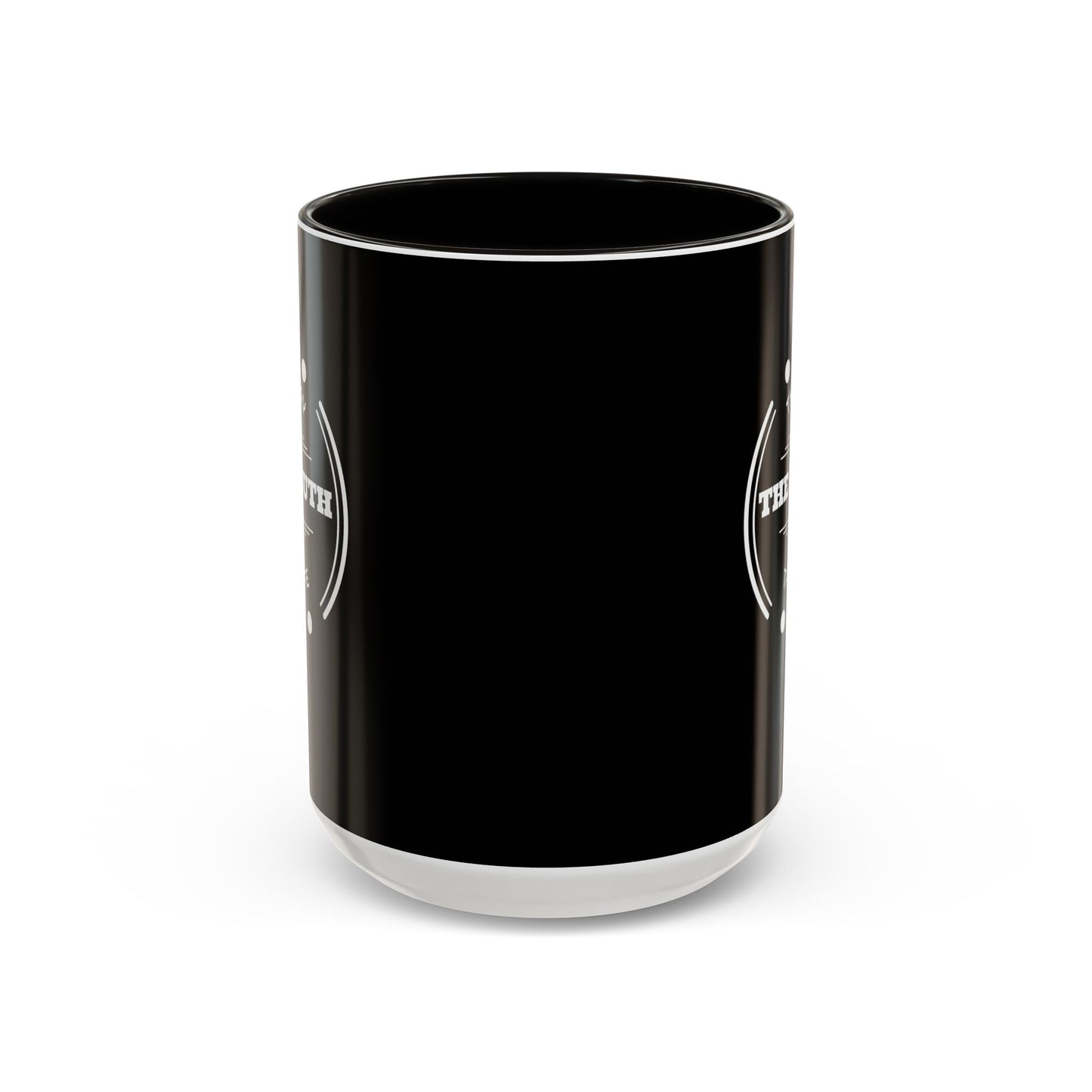 Black Inspirational Mug — “The Way The Truth The Life” Coffee Cup (11oz & 15oz)