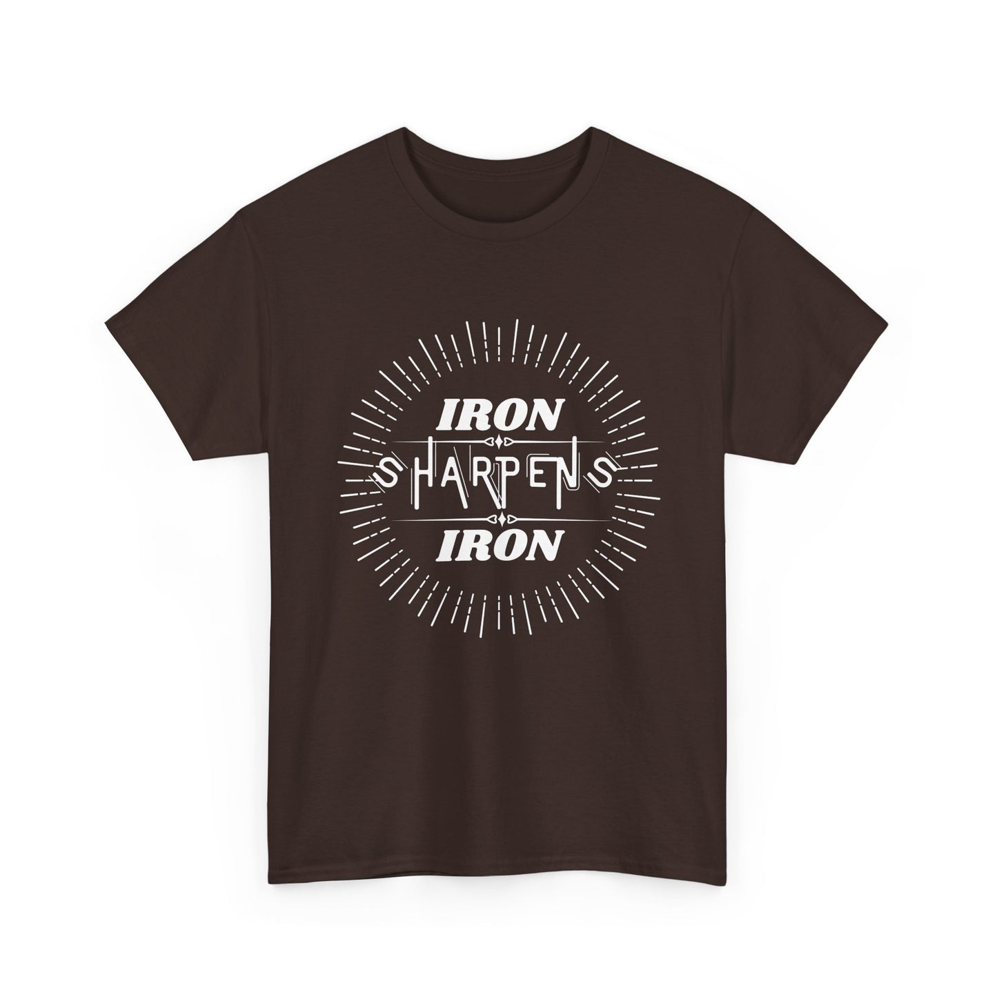 Iron Happens Tee — Funny Gym Workout T-Shirt for Weightlifters