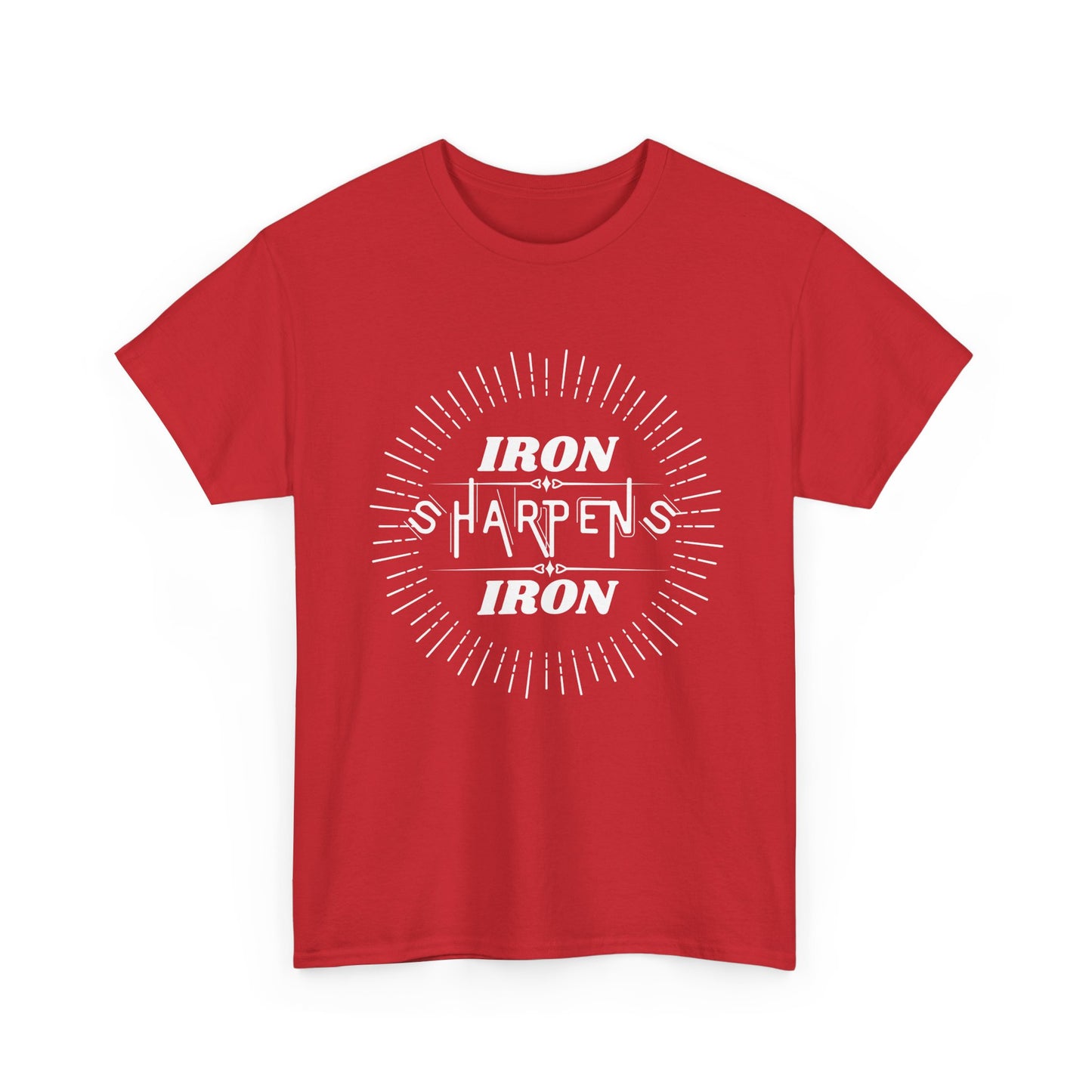 Iron Happens Tee — Funny Gym Workout T-Shirt for Weightlifters