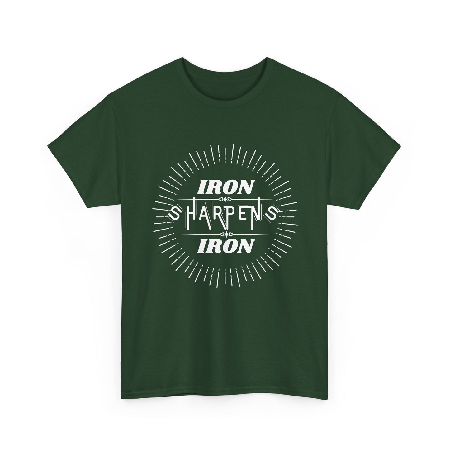 Iron Happens Tee — Funny Gym Workout T-Shirt for Weightlifters