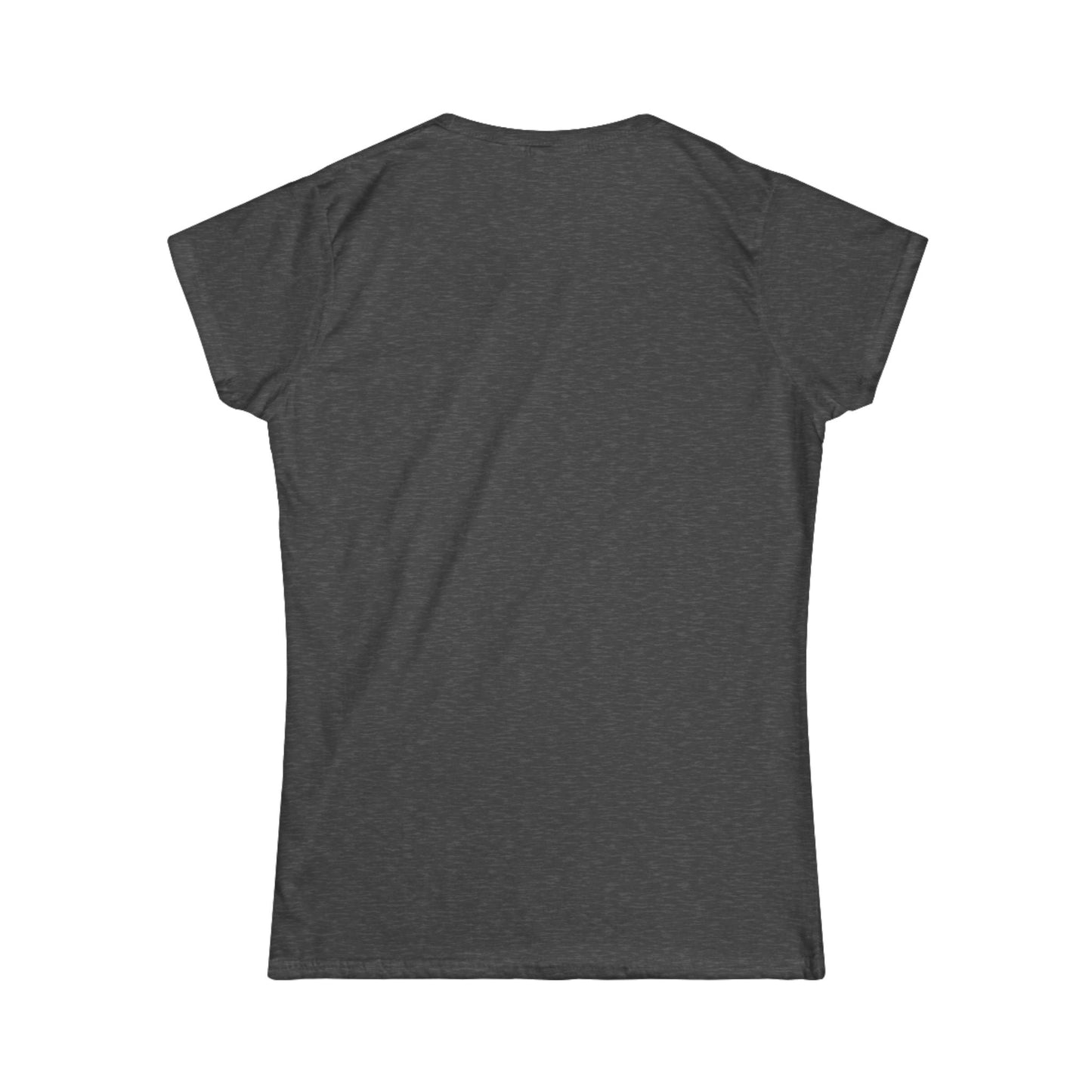 Women's White Tee — Classic Softstyle Casual T-Shirt