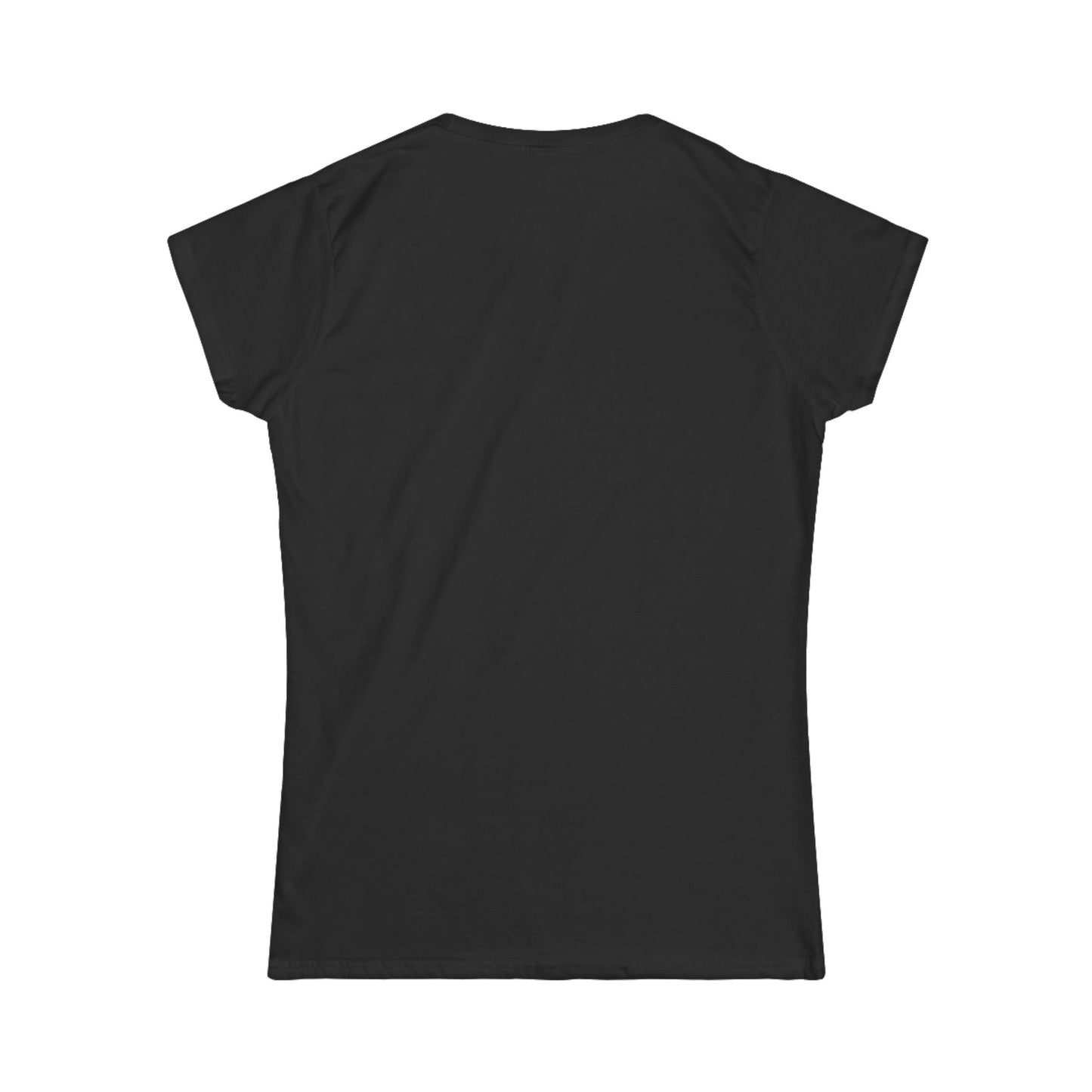 Women's White Tee — Classic Softstyle Casual T-Shirt