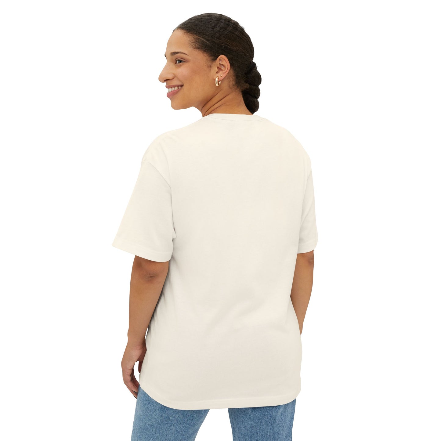 Ask Seek Knock Oversized Tee — Inspirational Christian Quote T‑Shirt