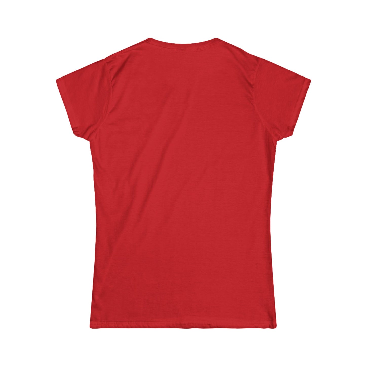 Women's White Tee — Classic Softstyle Casual T-Shirt