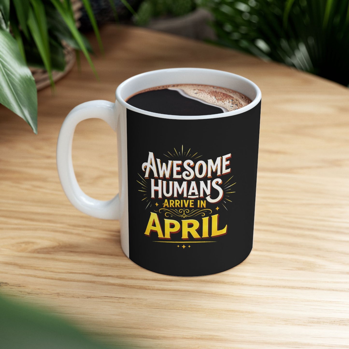 Ceramic Mug - Awesome Humans Are Awful Humorous Coffee Cup (11oz & 15oz)