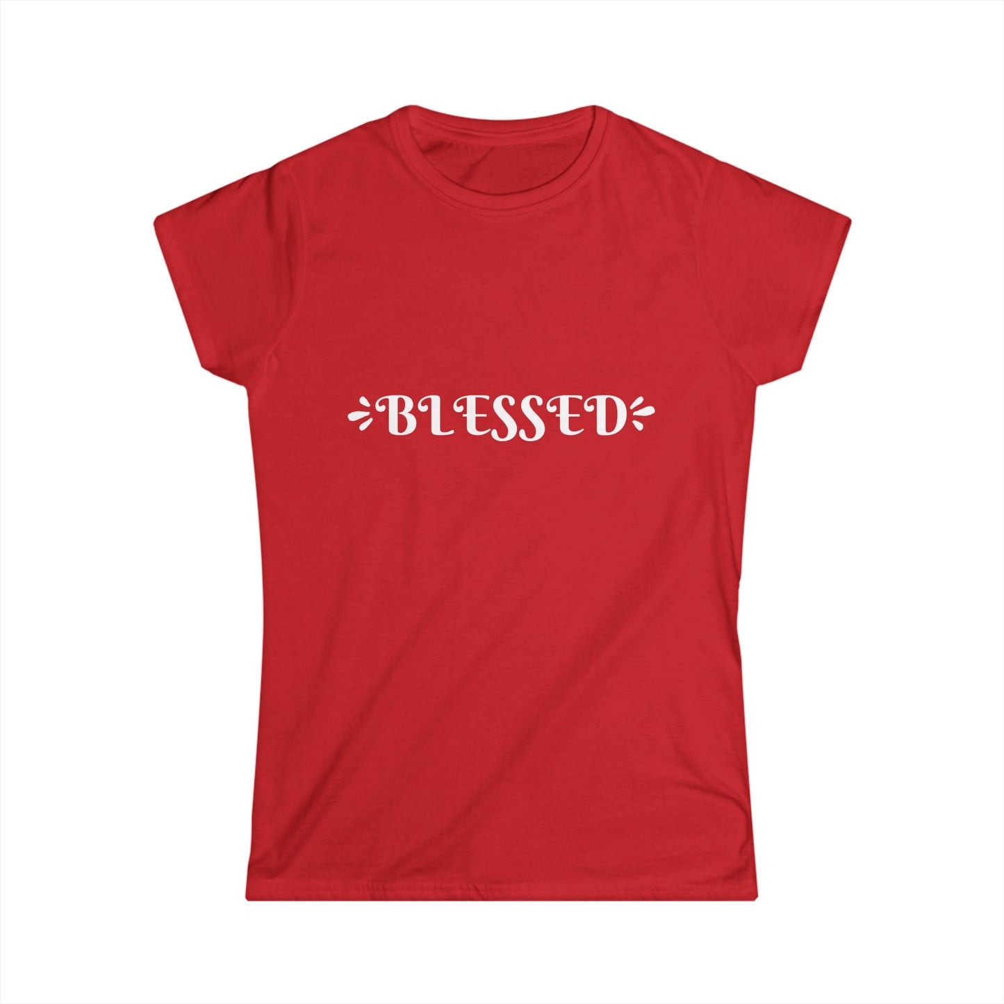 Women's White Tee — Classic Softstyle Casual T-Shirt