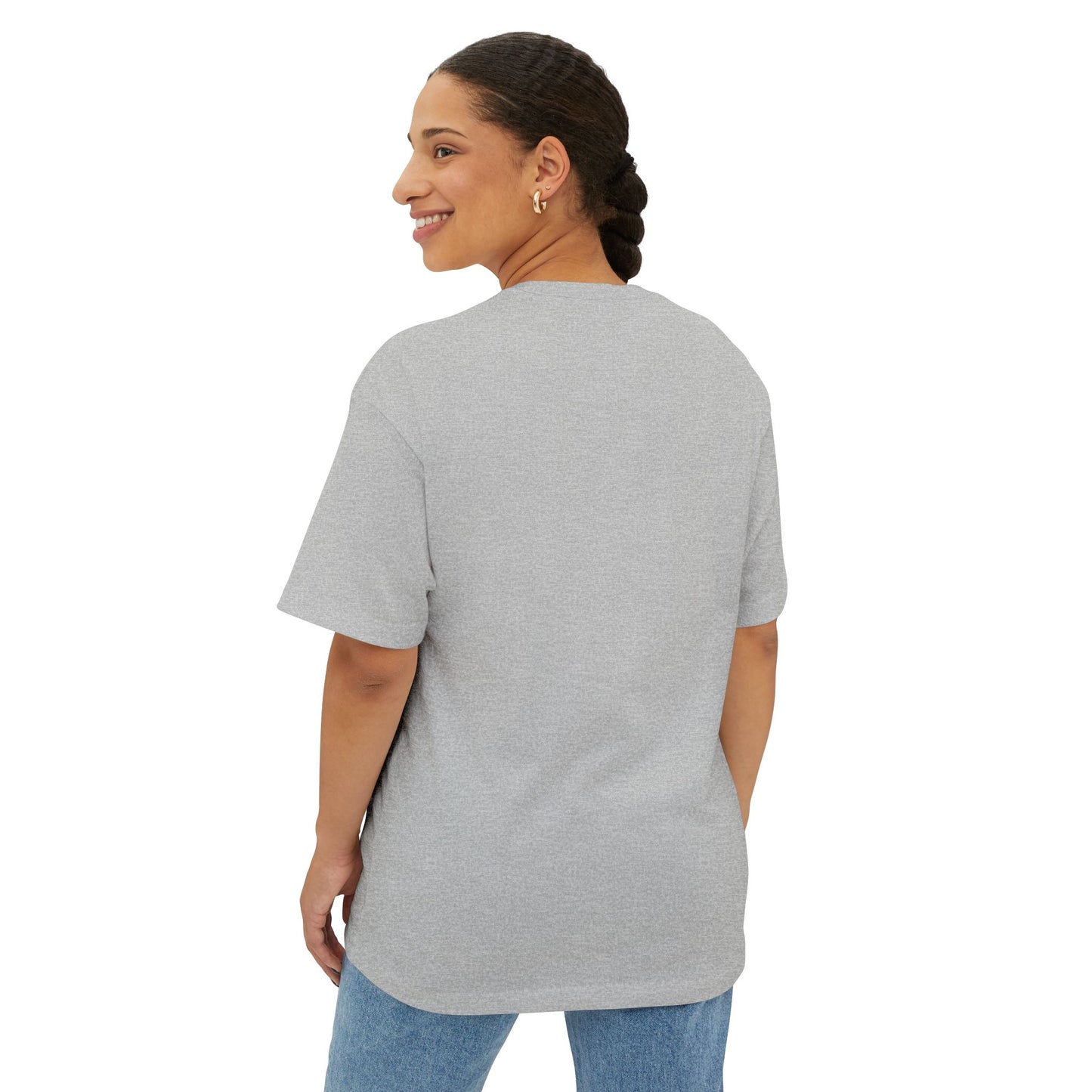 Ask Seek Knock Oversized Tee — Inspirational Christian Quote T‑Shirt