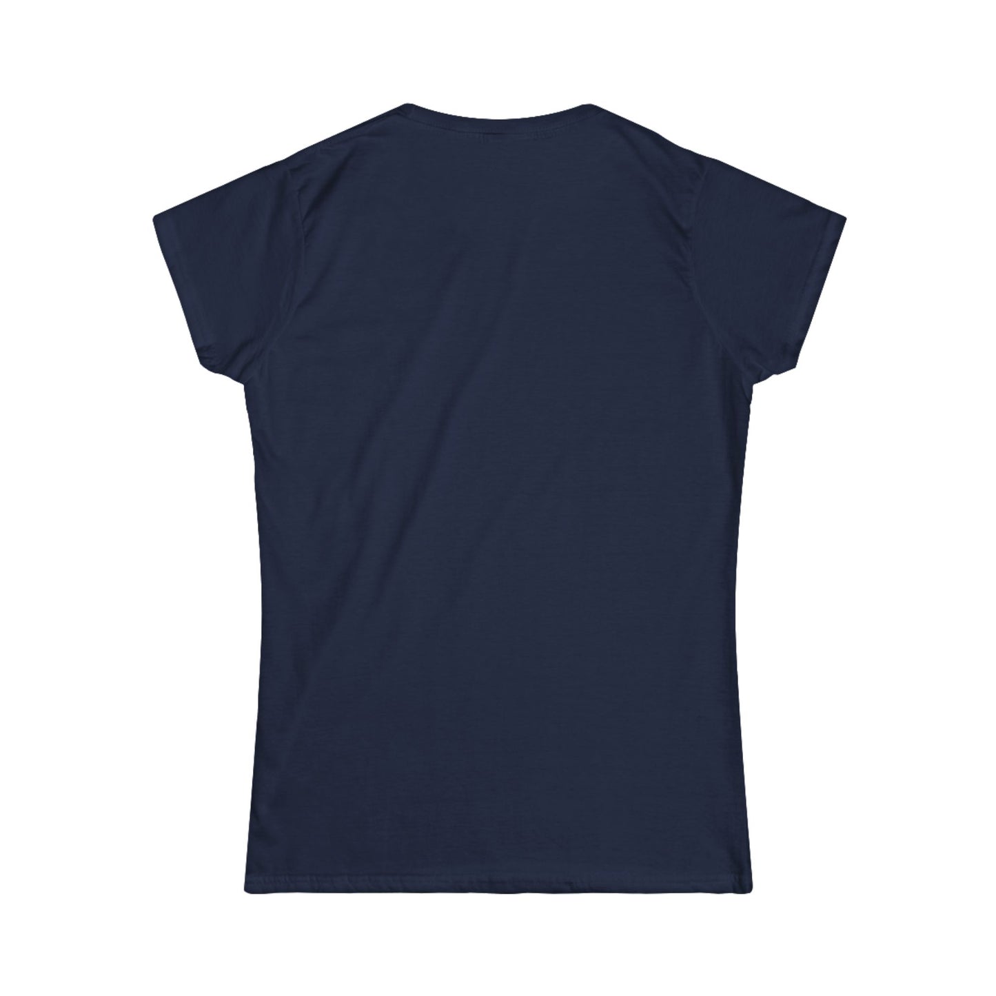 Women's White Tee — Classic Softstyle Casual T-Shirt