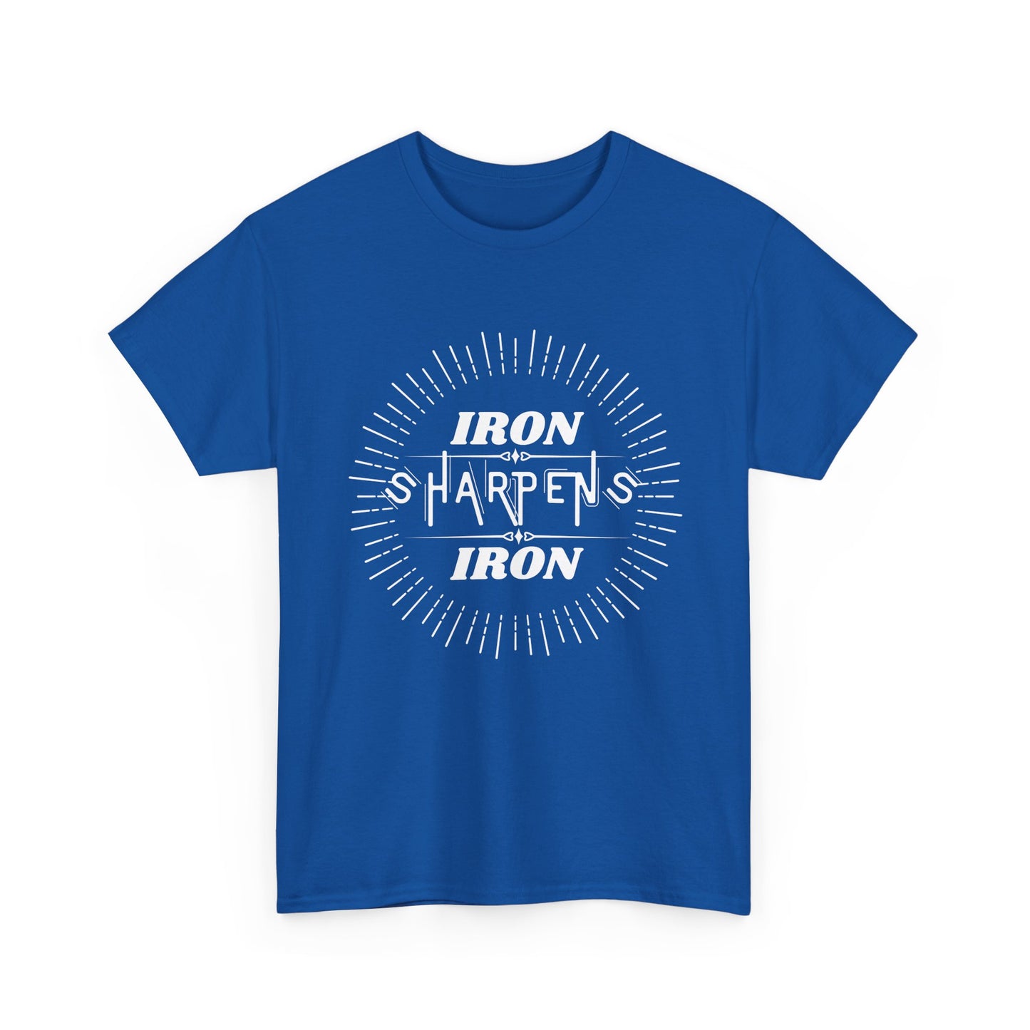 Iron Happens Tee — Funny Gym Workout T-Shirt for Weightlifters