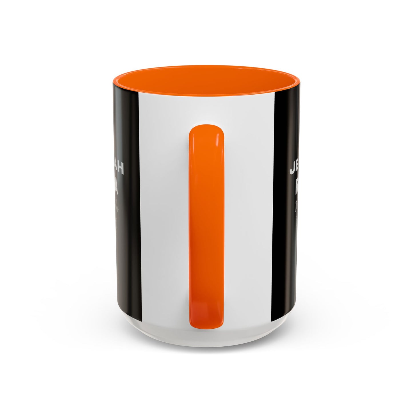 Jehovah Rapha Coffee Mug – 'The Lord My Healer' Black Accent Mug (11/15oz)