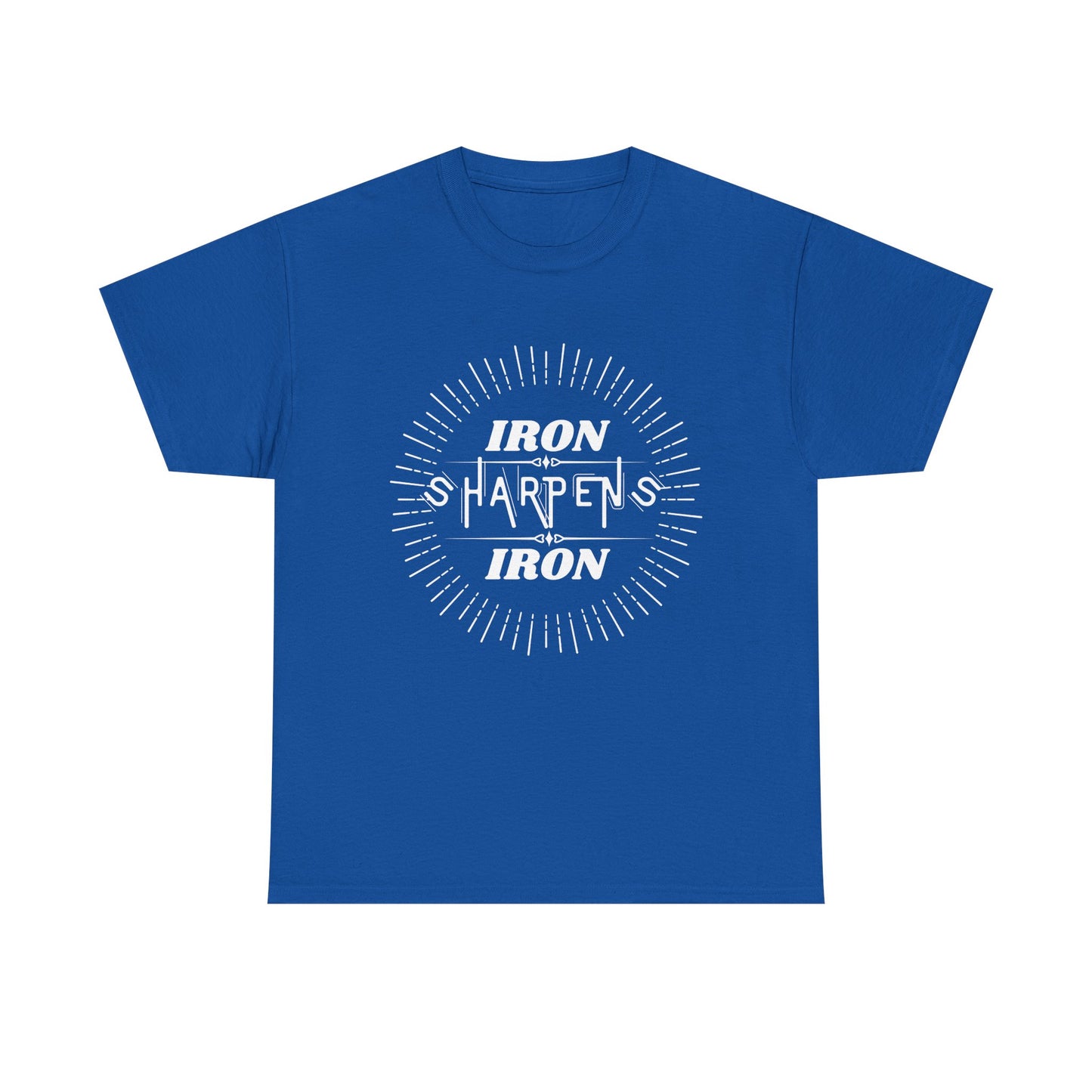 Iron Happens Tee — Funny Gym Workout T-Shirt for Weightlifters