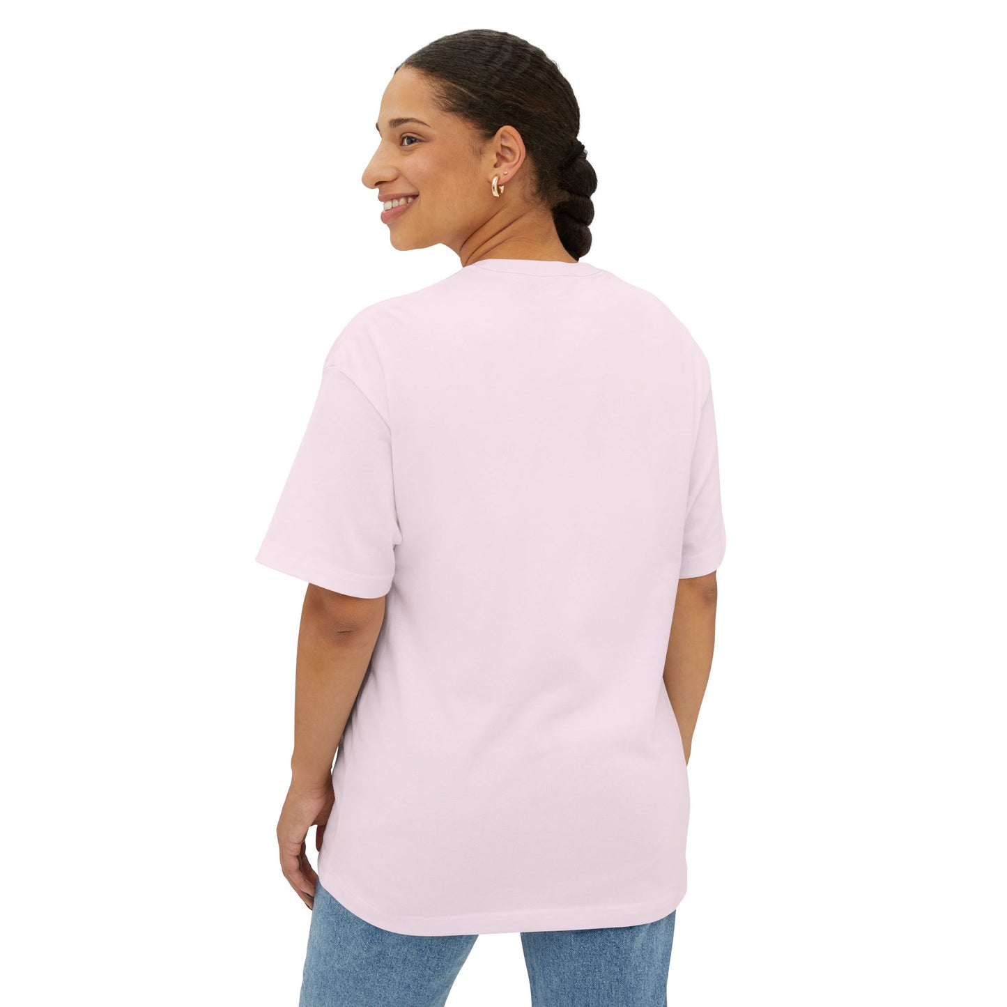 Ask Seek Knock Oversized Tee — Inspirational Christian Quote T‑Shirt