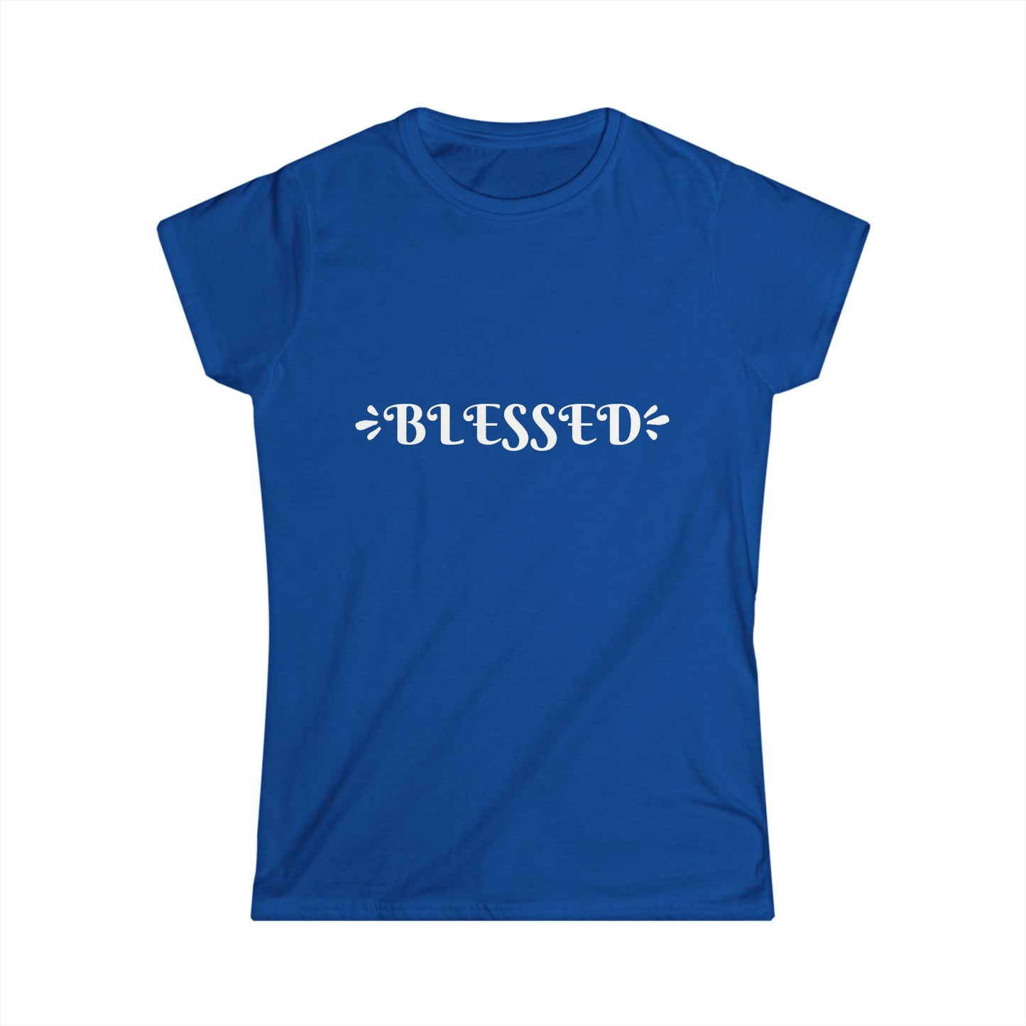 Women's White Tee — Classic Softstyle Casual T-Shirt