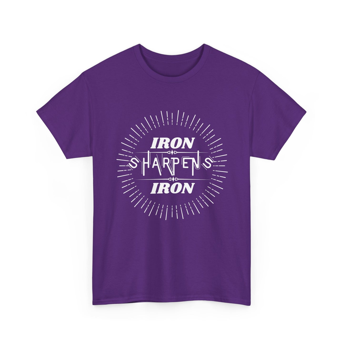 Iron Happens Tee — Funny Gym Workout T-Shirt for Weightlifters