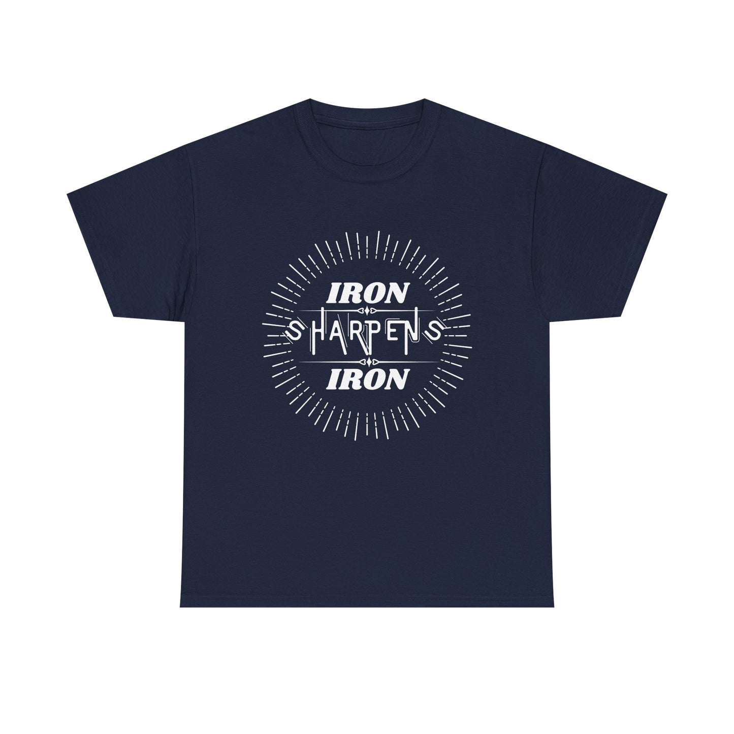 Iron Happens Tee — Funny Gym Workout T-Shirt for Weightlifters