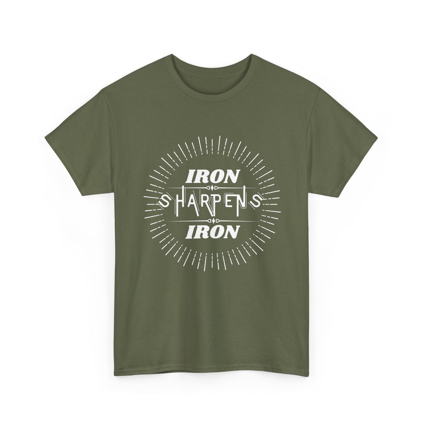 Iron Happens Tee — Funny Gym Workout T-Shirt for Weightlifters