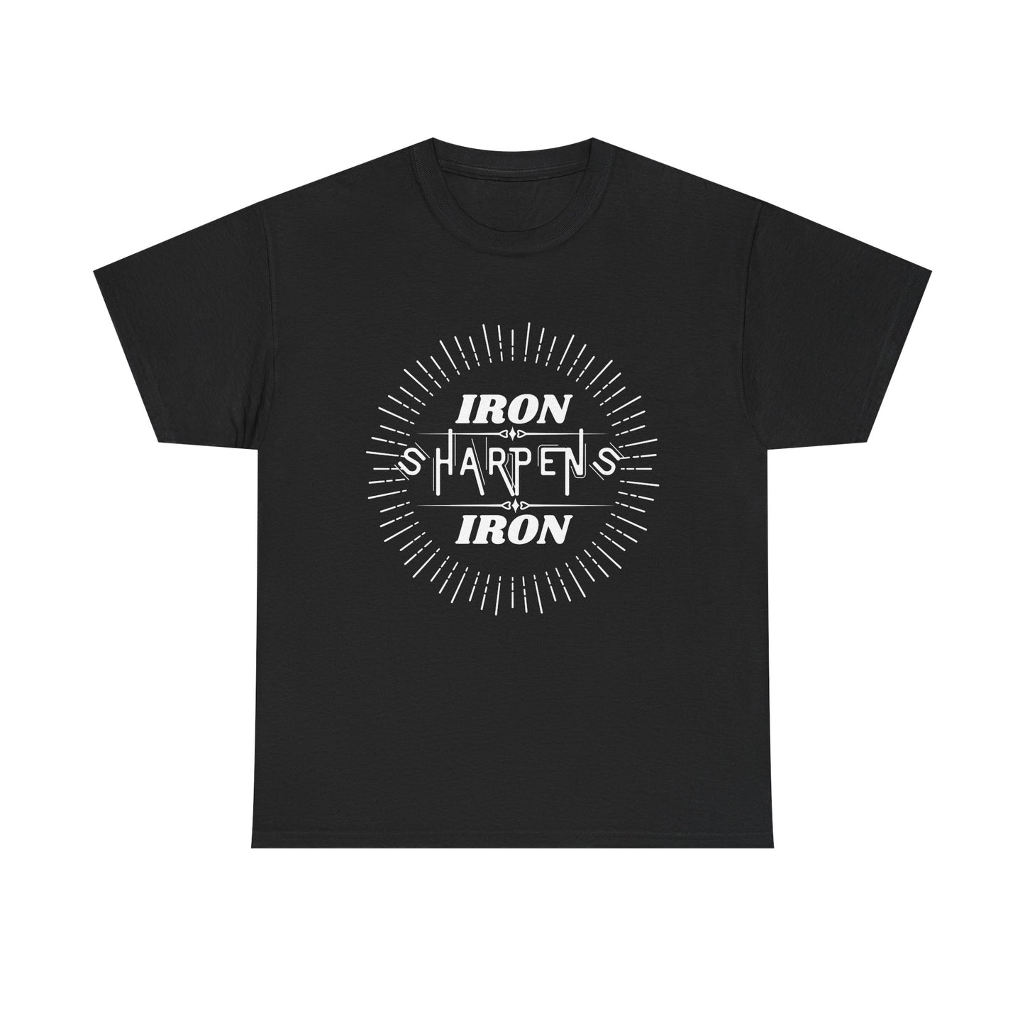 Iron Happens Tee — Funny Gym Workout T-Shirt for Weightlifters