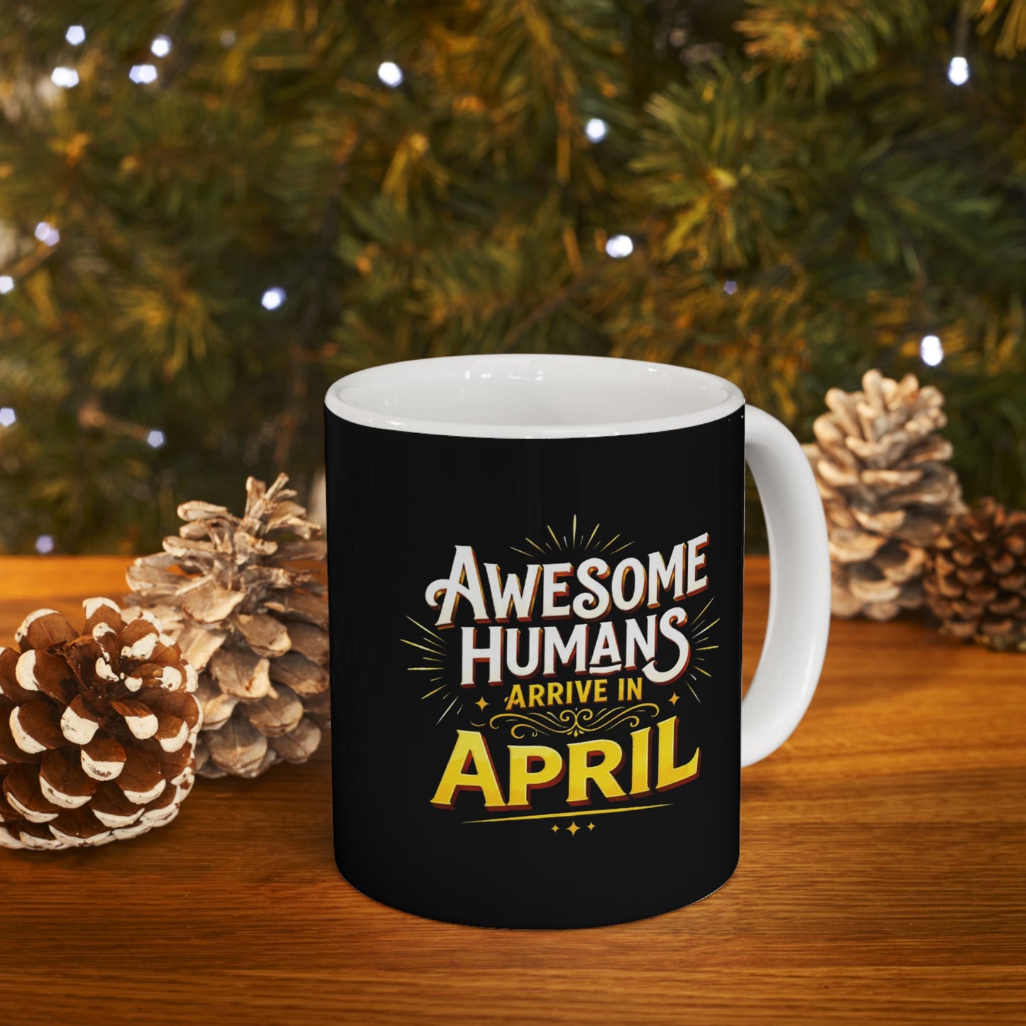 Ceramic Mug - Awesome Humans Are Awful Humorous Coffee Cup (11oz & 15oz)