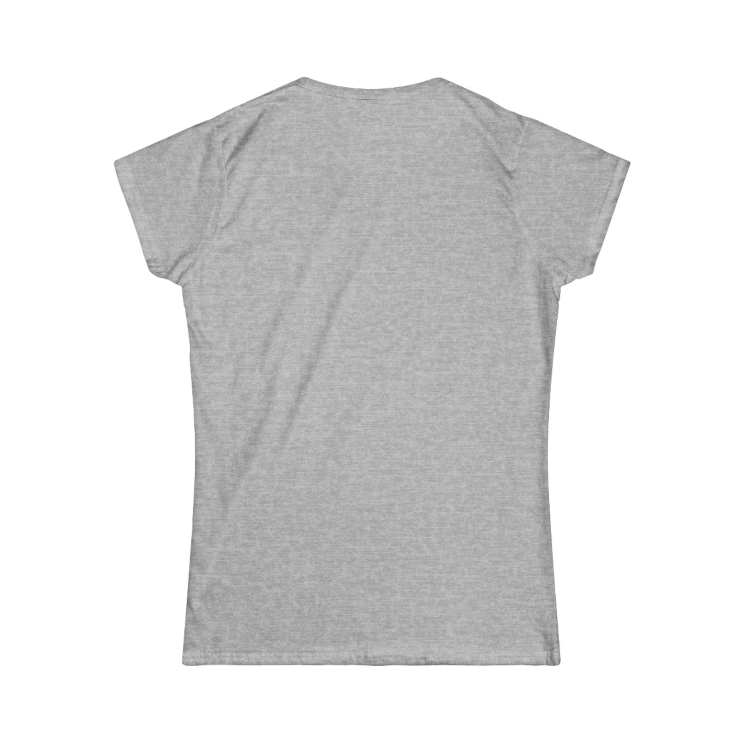 Women's White Tee — Classic Softstyle Casual T-Shirt